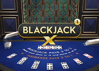 Blackjack X 1 - Azure - ADUGAMING