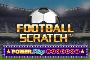 Football Scratch PowerPlay Jackpot - ADUGAMING