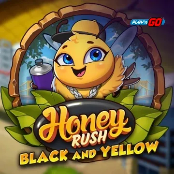 PlaynGo : Honey Rush Black and Yellow - ADUGAMING
