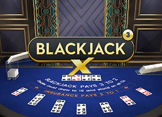 Blackjack X 3 - Azure - ADUGAMING