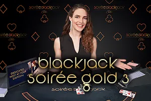 Blackjack Soirée Gold 3 - ADUGAMING