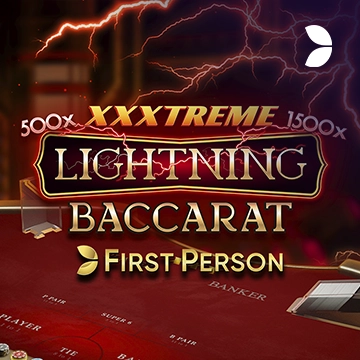 First Person XXXtreme Lightning Baccarat - ADUGAMING