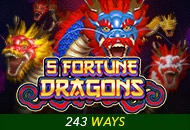 Spadegaming : 5 Fortune Dragons - ADUGAMING